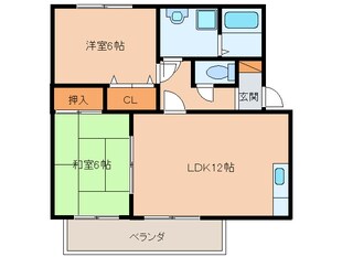 リヴァージュの物件間取画像